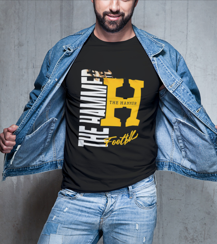 The Hammer H Athletic Football Team T-Shirt