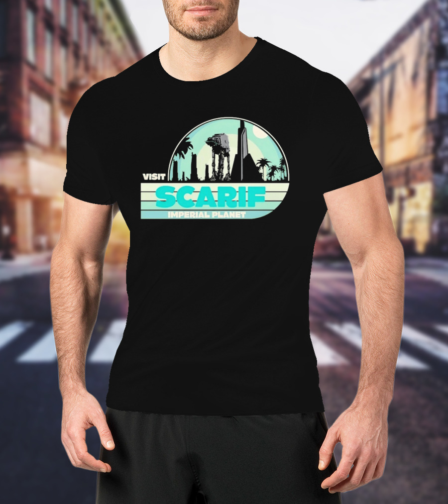 Visit Scarif Imperial Planet Star Wars Rogue One T-Shirt