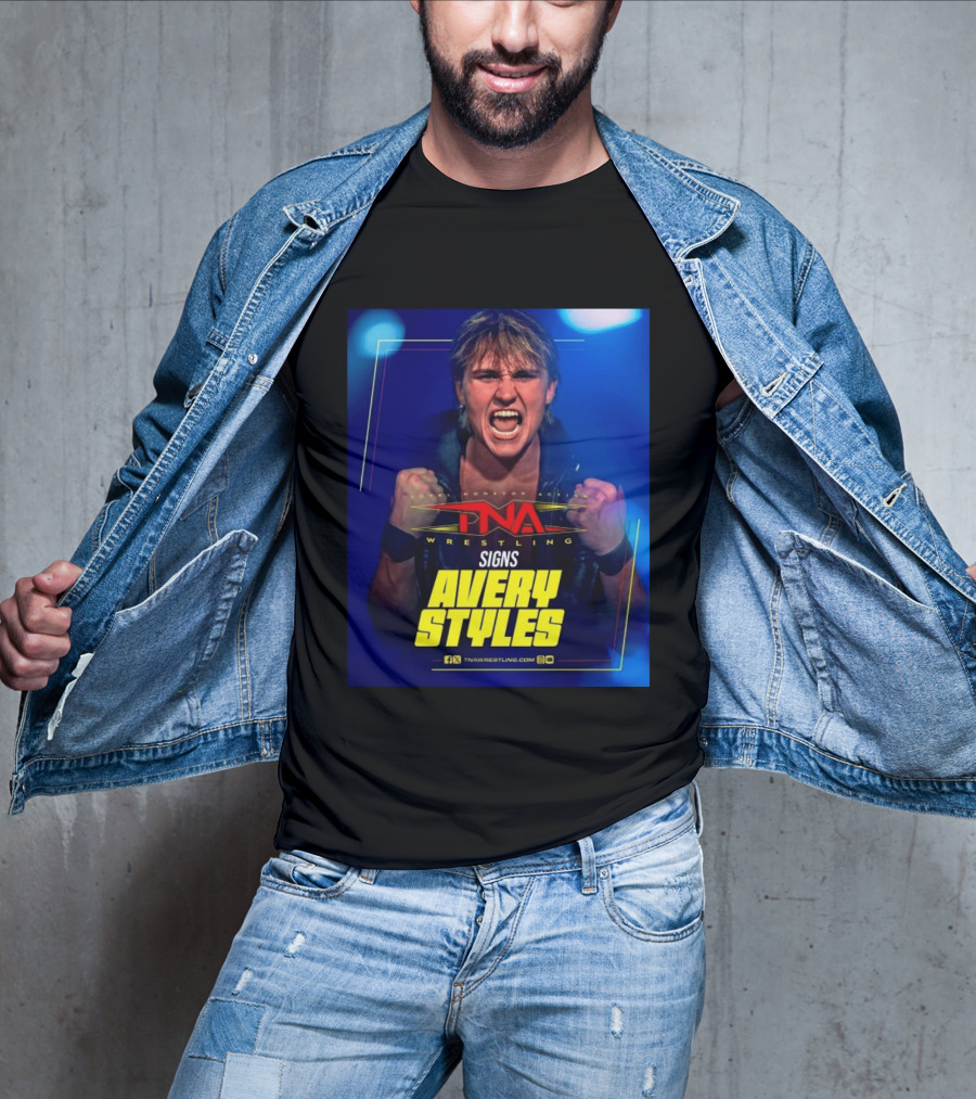 TNA Wrestling Signs Avery Styles Phenomenal Son T-Shirt