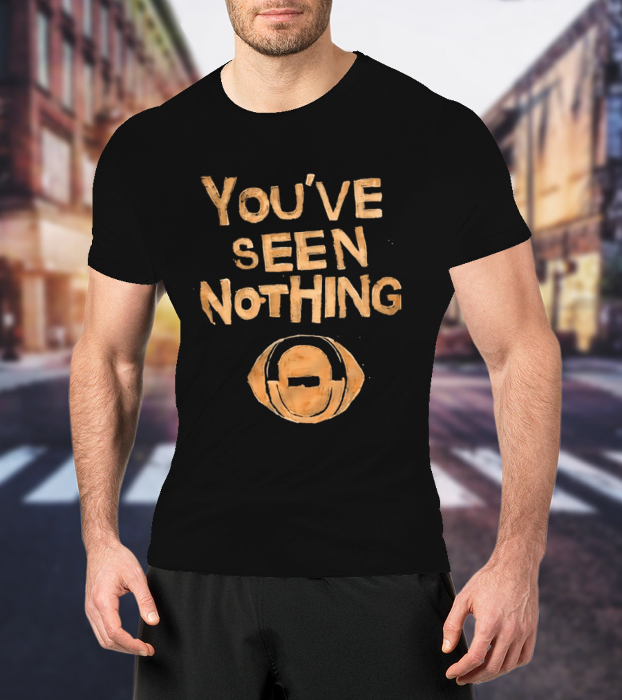 You've Seen Nothing Football Helmet Minimalist T-Shirt