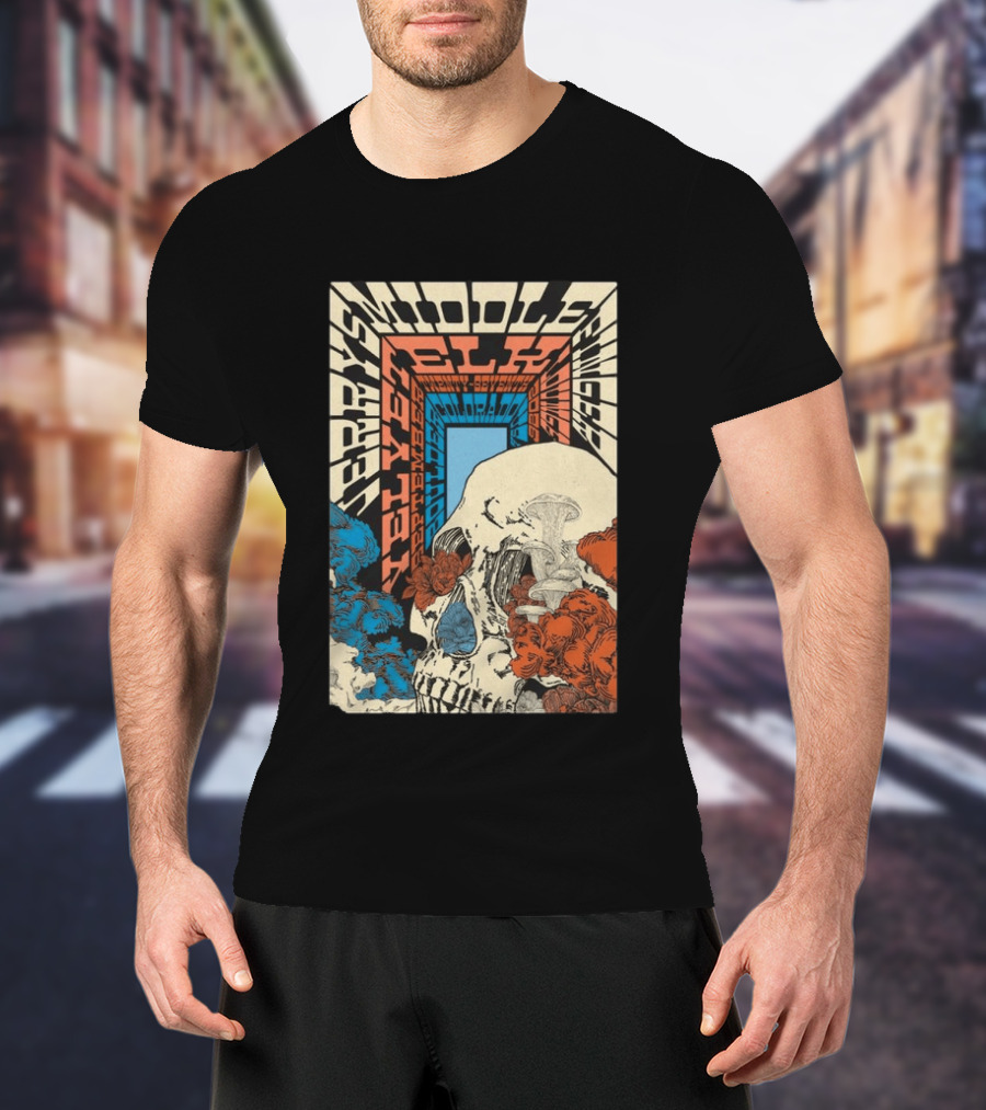 Jerry's Middle Finger Boulder Colorado September 27 2026 Skull T-Shirt