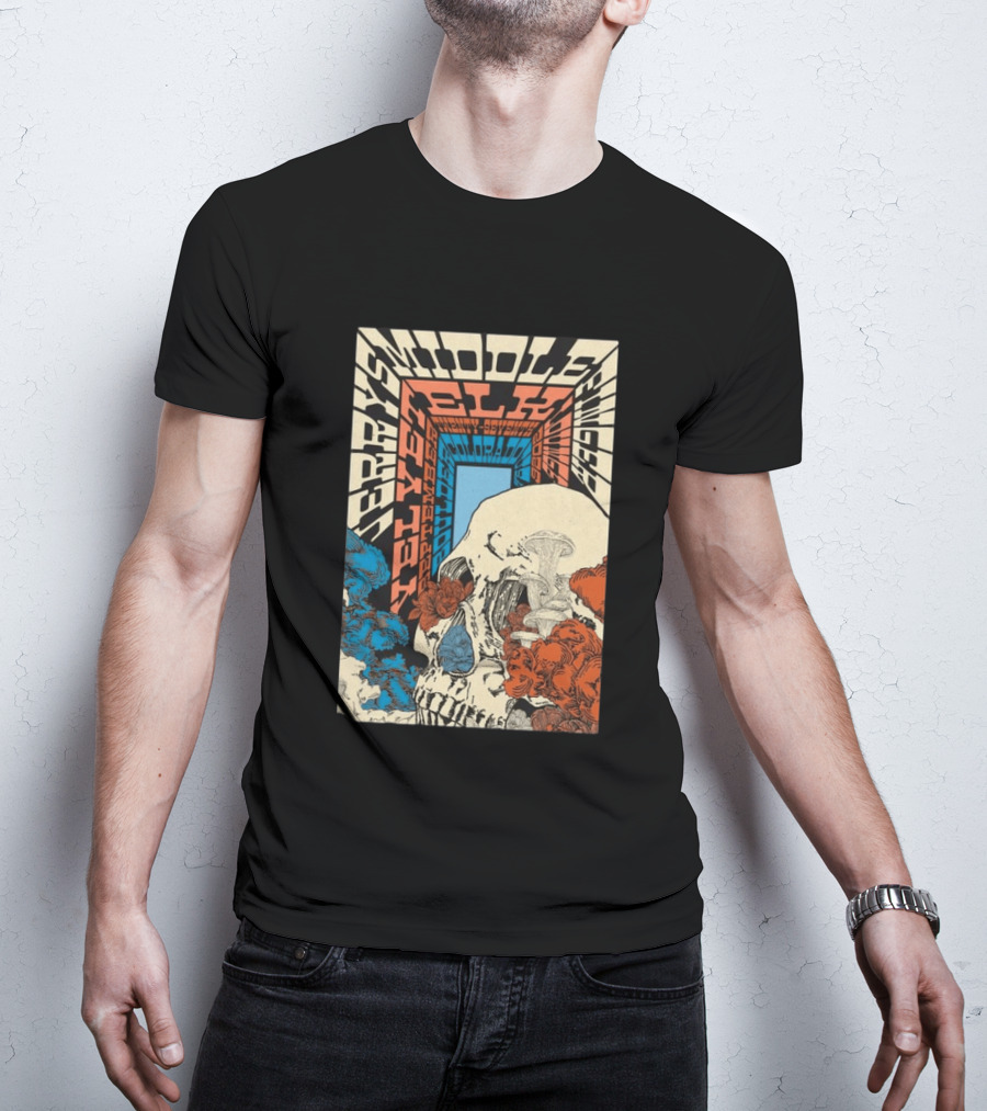Jerry's Middle Finger Boulder Colorado September 27 2026 Skull T-Shirt