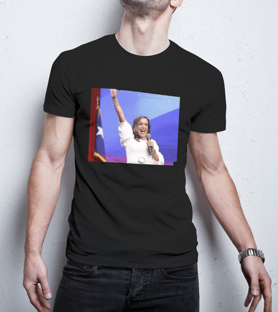 Monica De La Cruz Texas USA 2026 Campaign Event Image T-Shirt