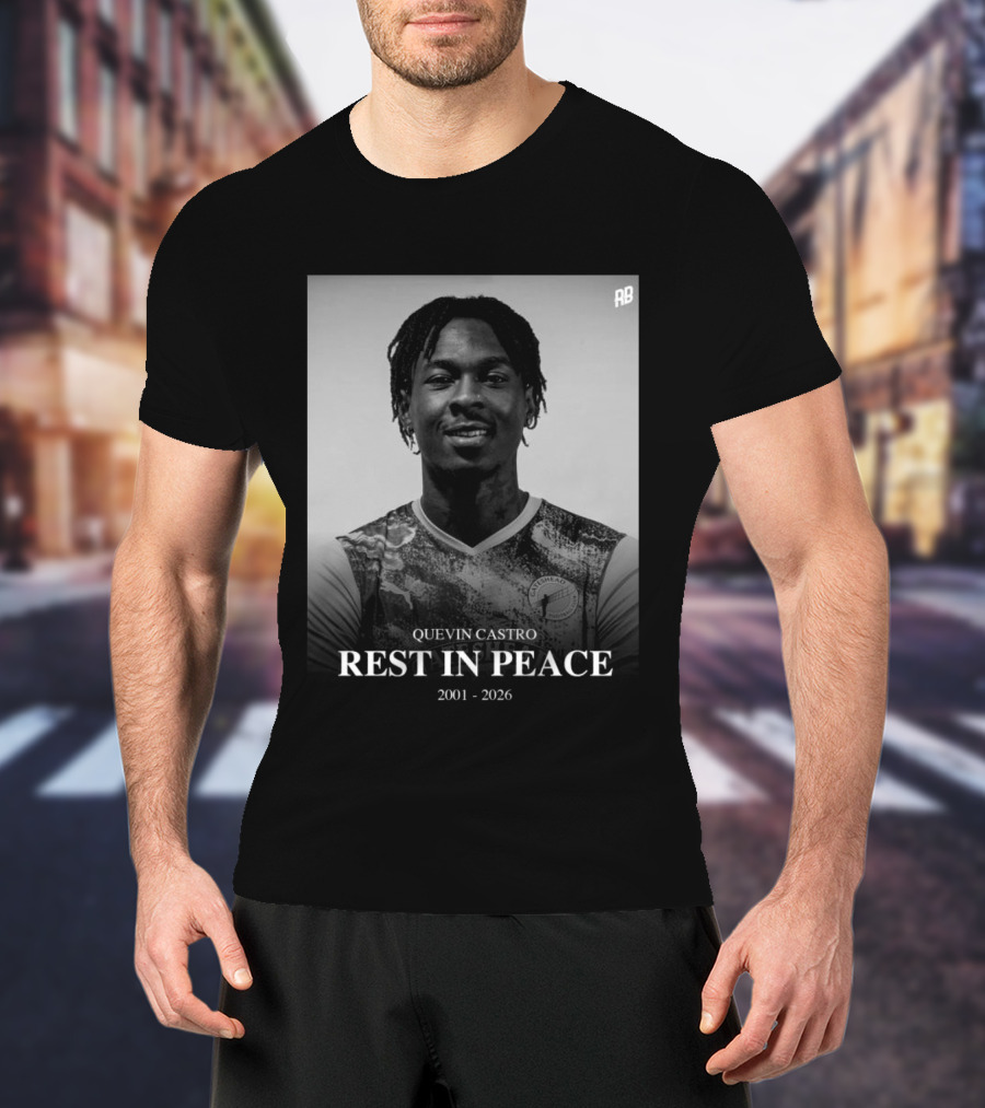 Quevin Castro Rest In Peace 2001 2026 Gateshead FC T-Shirt