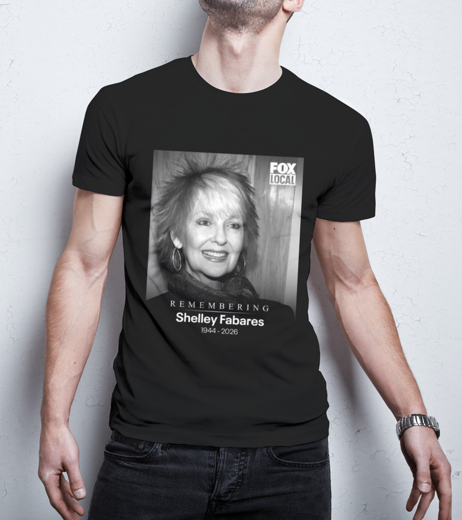 Remembering Shelley Fabares 1944 2026 Fox Local T-Shirt