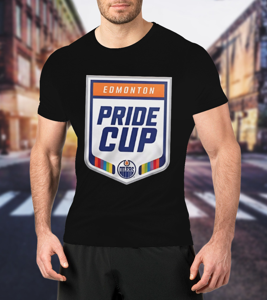 Edmonton Oilers Pride Cup 2026 Official Event T-Shirt