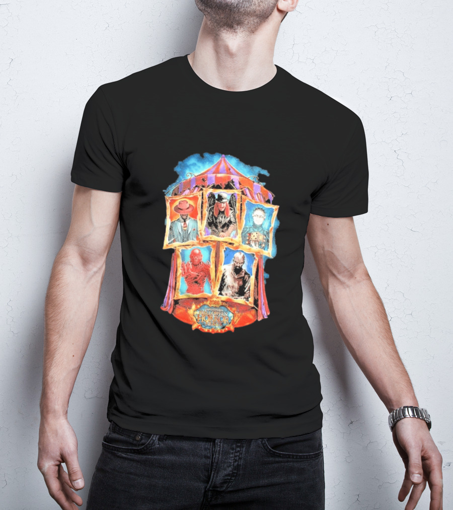 Halloween Horror Nights 2026 Key 2028 Horror Extravaganza T-Shirt