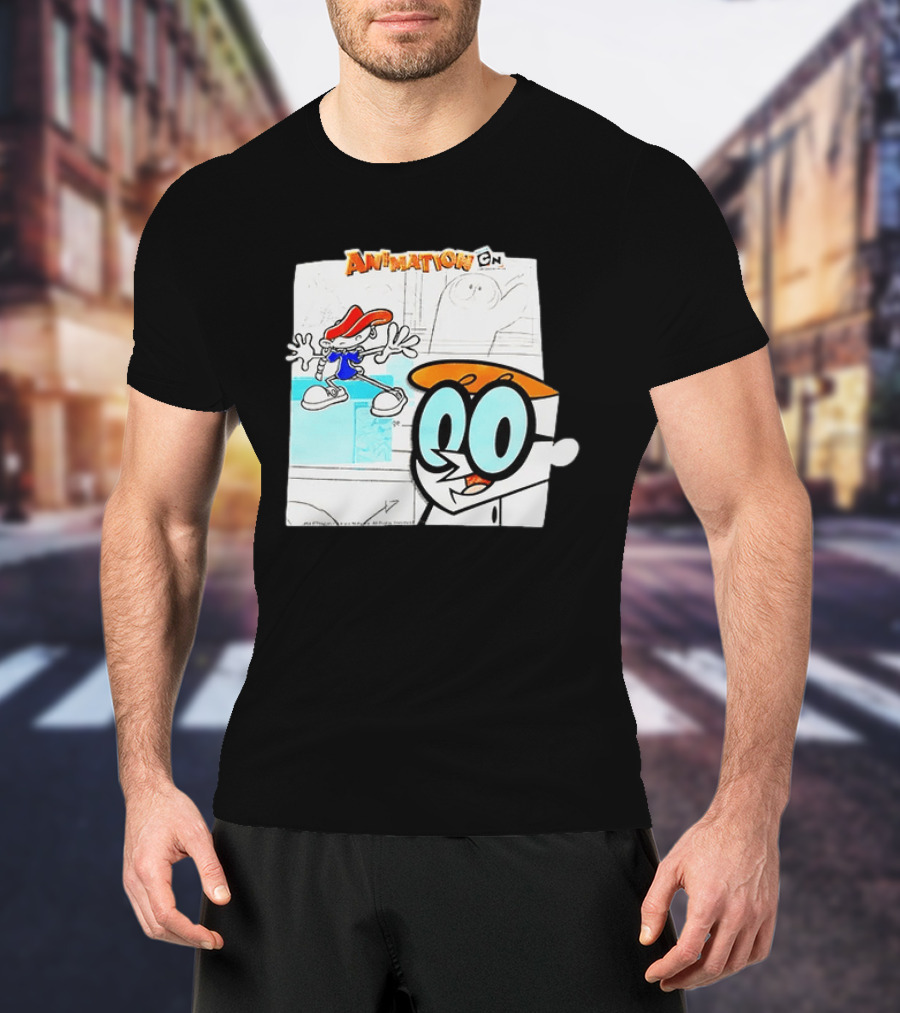 Numbuh 3 Code Name Next Door Dexter Dexter Laboratory Cartoon Network Animation T-Shirt