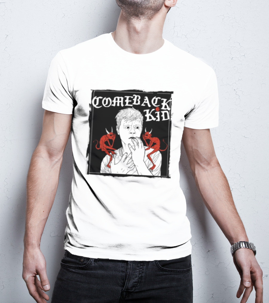 Comeback Kid Grey The Wrong Side Store Unique Artistic T-Shirt