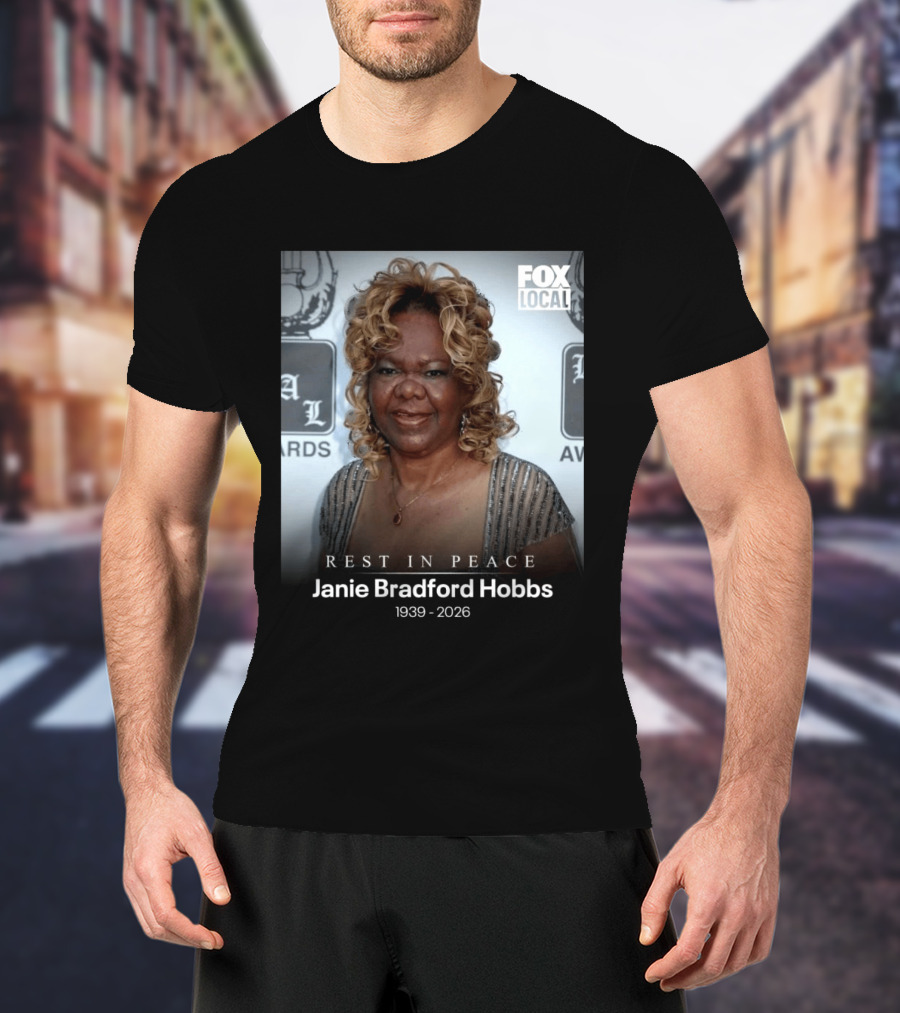 Rest In Peace Janie Bradford Hobbs 1939 2026 T-Shirt