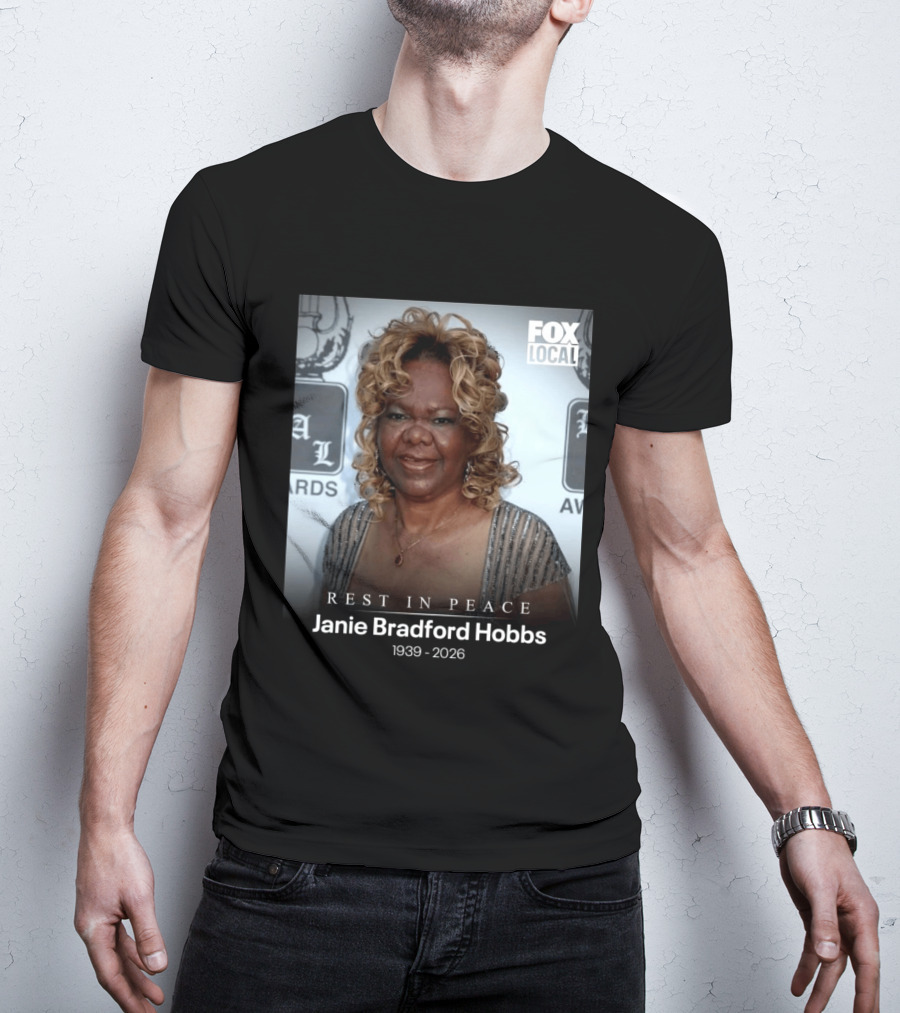 Rest In Peace Janie Bradford Hobbs 1939 2026 T-Shirt