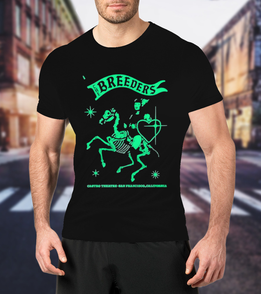 The Breeders Castro Theatre San Francisco California T-Shirt