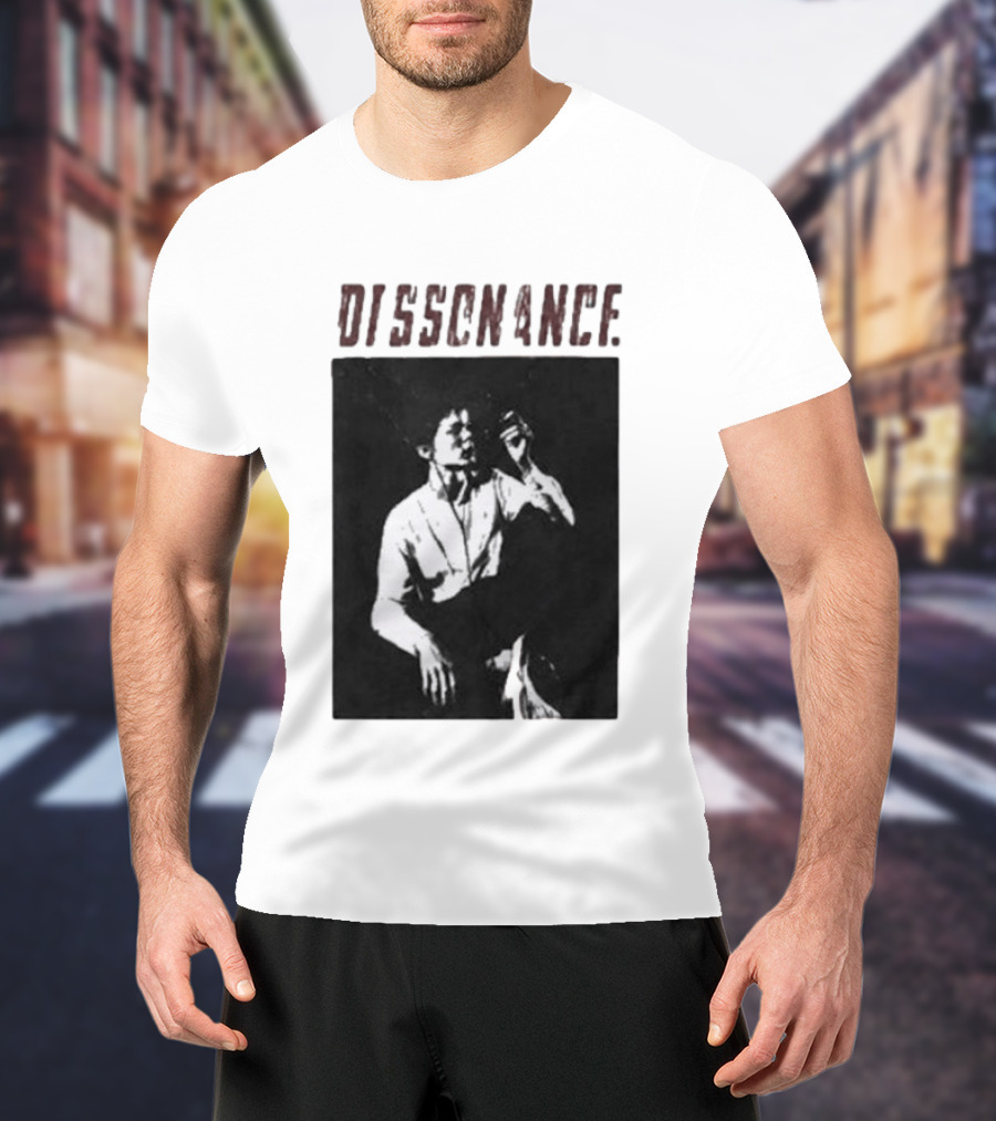 BTS V Taehyung Dissonance Black And White T-Shirt