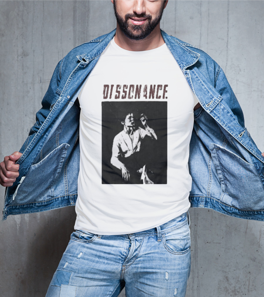 BTS V Taehyung Dissonance Black And White T-Shirt