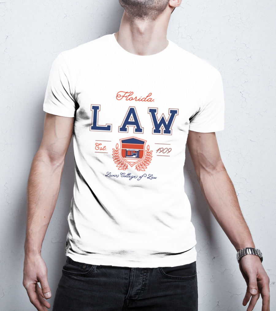 Florida Levin College Of Law Est 1909 Gators T-Shirt