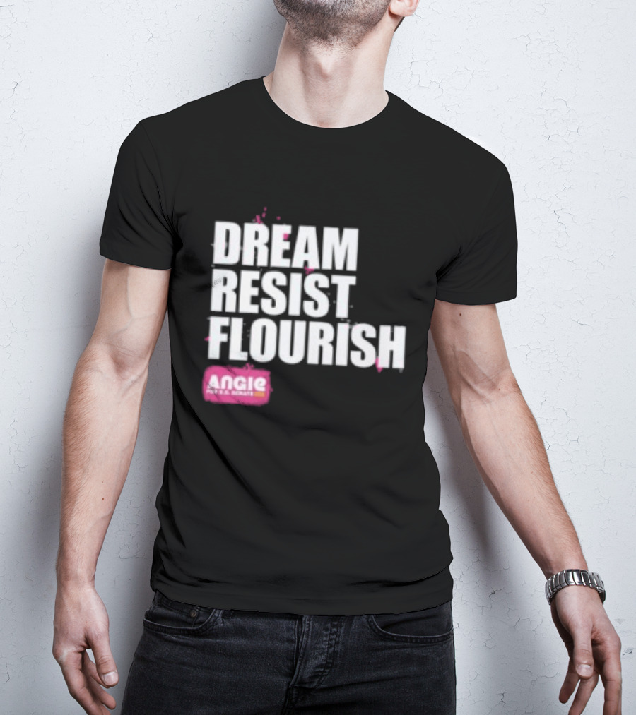 Dream Resist Flourish Angie Nixon For U.S. Senate T-Shirt