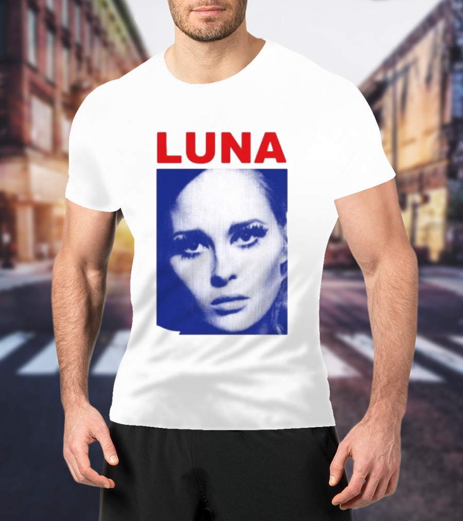 Luna Faye Retro Portrait Image T-Shirt