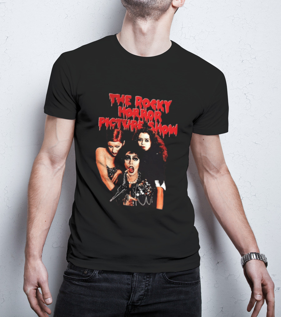The Rocky Horror Picture Show Dr Frank N Furter Columbia Magenta T-Shirt