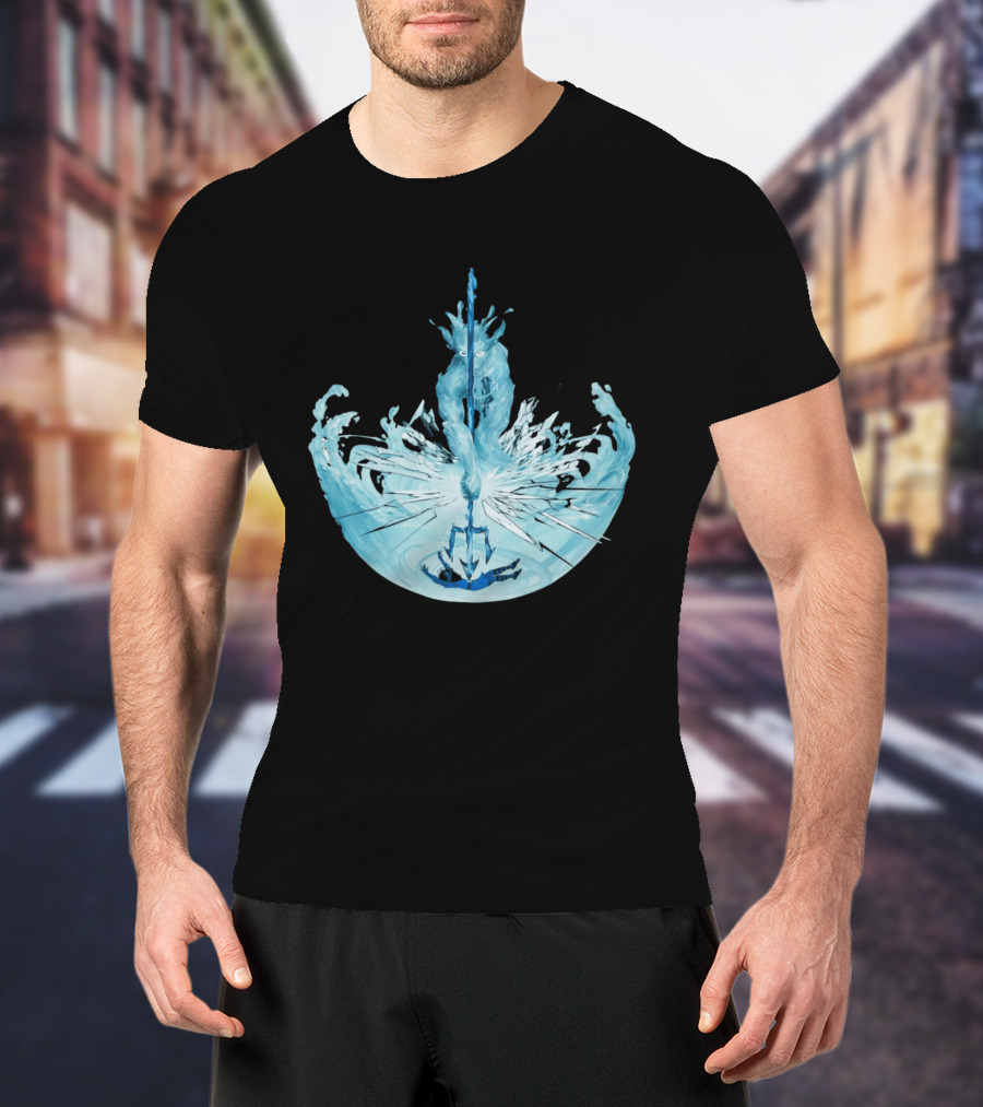 Epic The Musical Shatter The Ocean Water Creature Scene T-Shirt