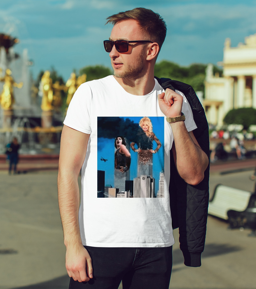 Tim Curry Dolly Parton Twin Towers 9 11 T-Shirt