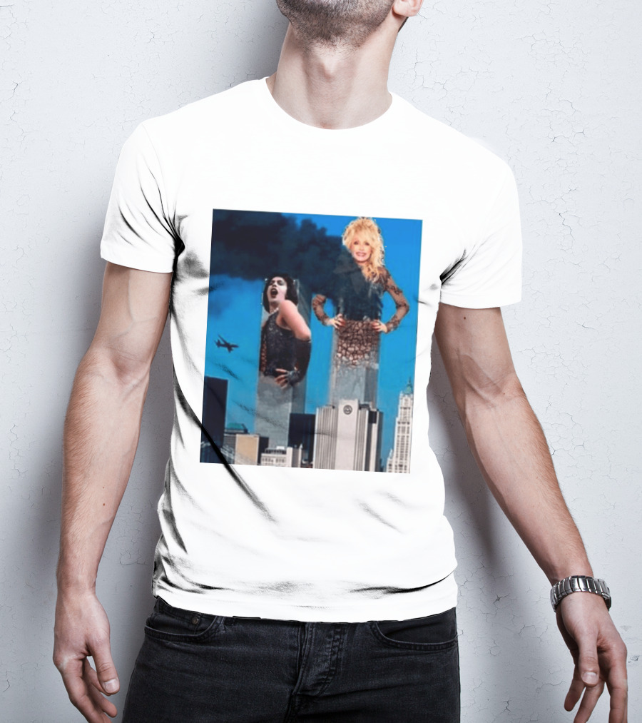 Tim Curry Dolly Parton Twin Towers 9 11 T-Shirt