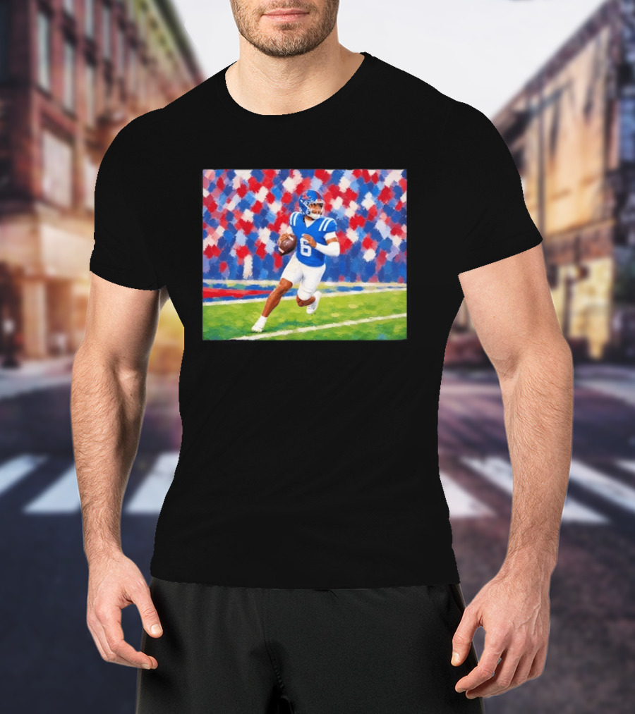 Trinidad Chambliss Quarterback No 6 University Of Mississippi Football T-Shirt