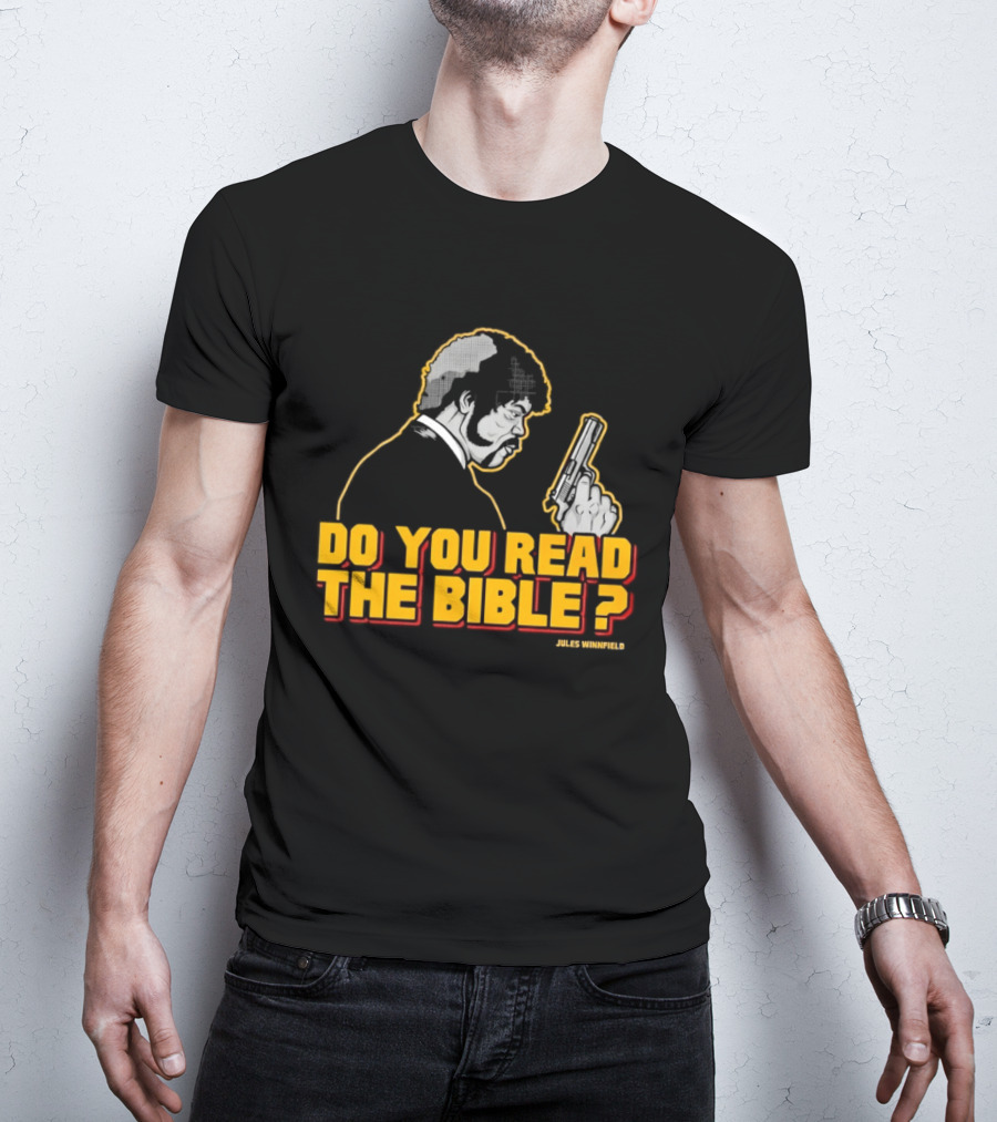 Jules Winnfield Do You Read The Bible Pulp Fiction T-Shirt