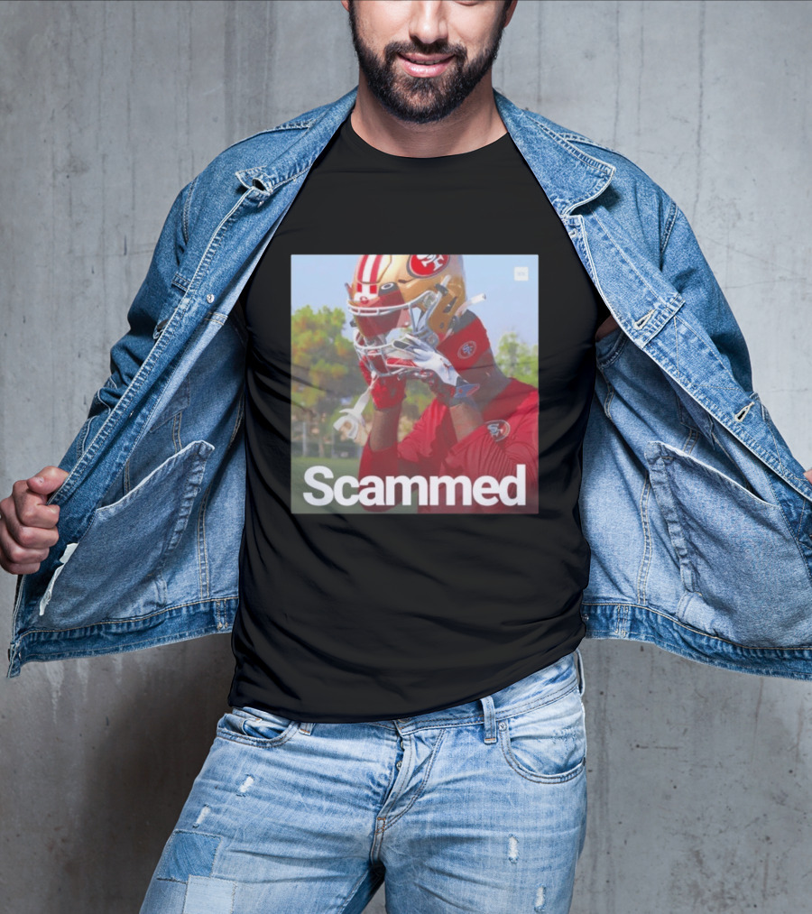 Scammed Daejon Love Fake 49ers Football T-Shirt