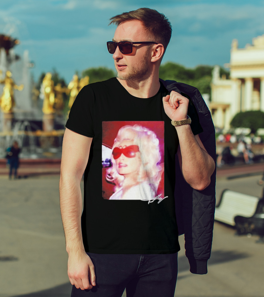 Dolly Parton Iconic Vintage Style With Red Sunglasses T-Shirt