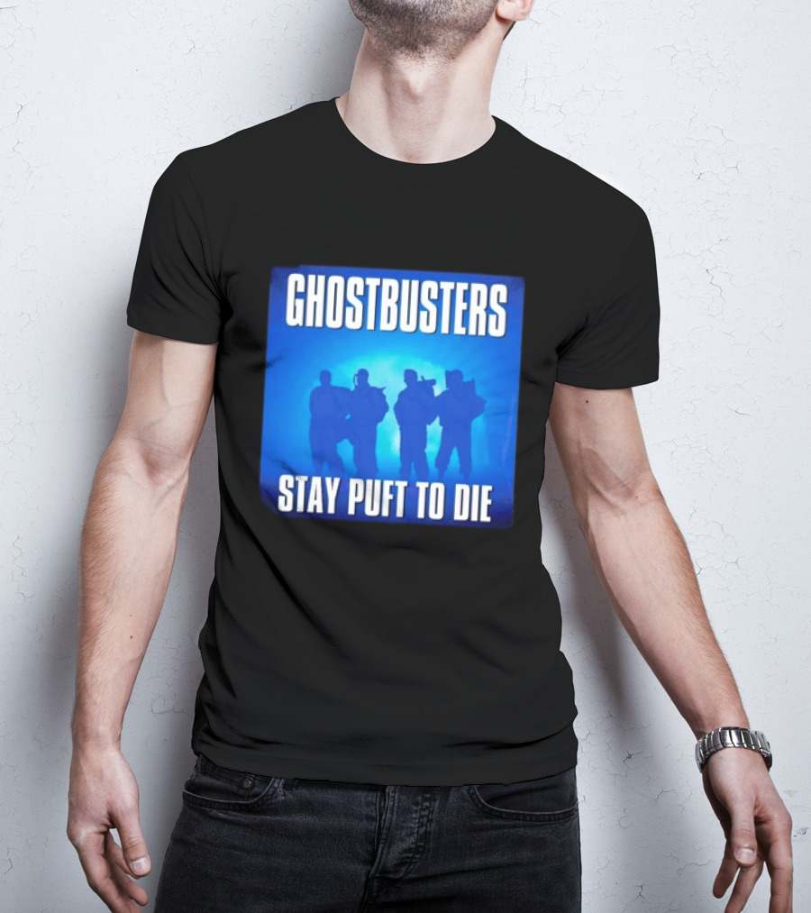 Ghostbusters Stay Puft To Die Marshmallow Man Classic Movie T-Shirt