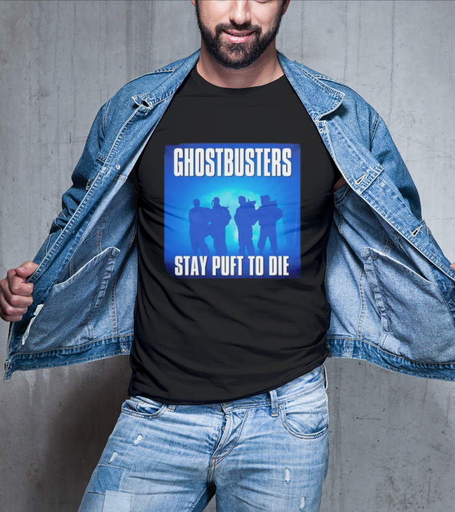 Ghostbusters Stay Puft To Die Marshmallow Man Classic Movie T-Shirt