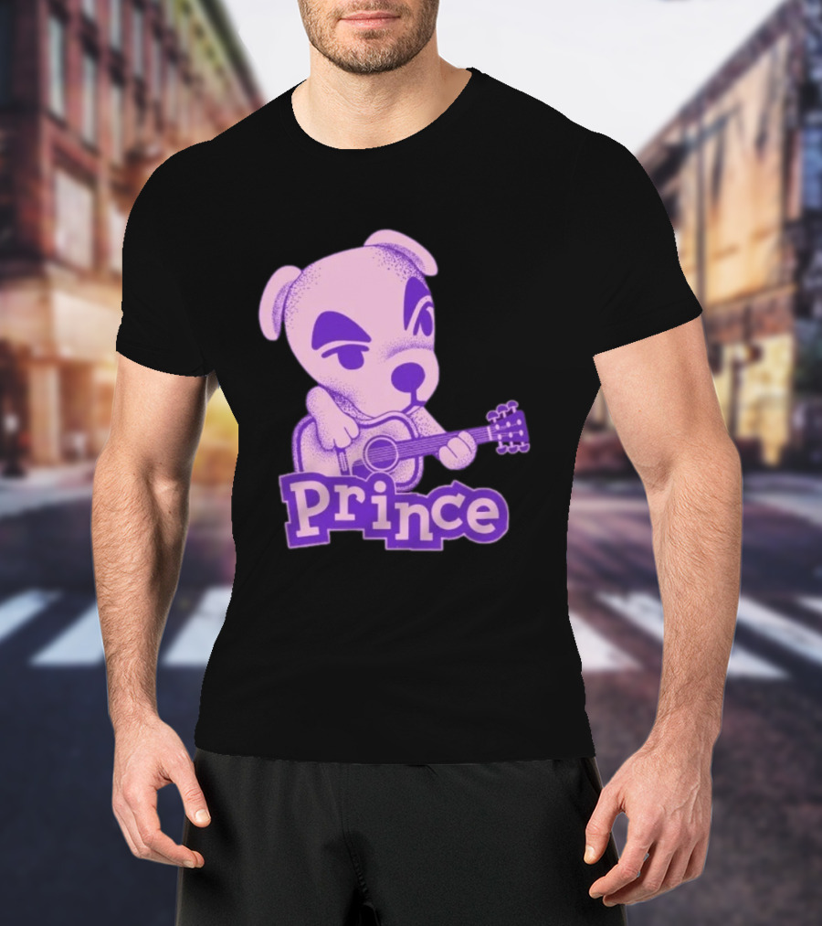 KK Slider Prince Life Is Just A Party And Parties Aren't Meant To Last Purple Guitar T-Shirt