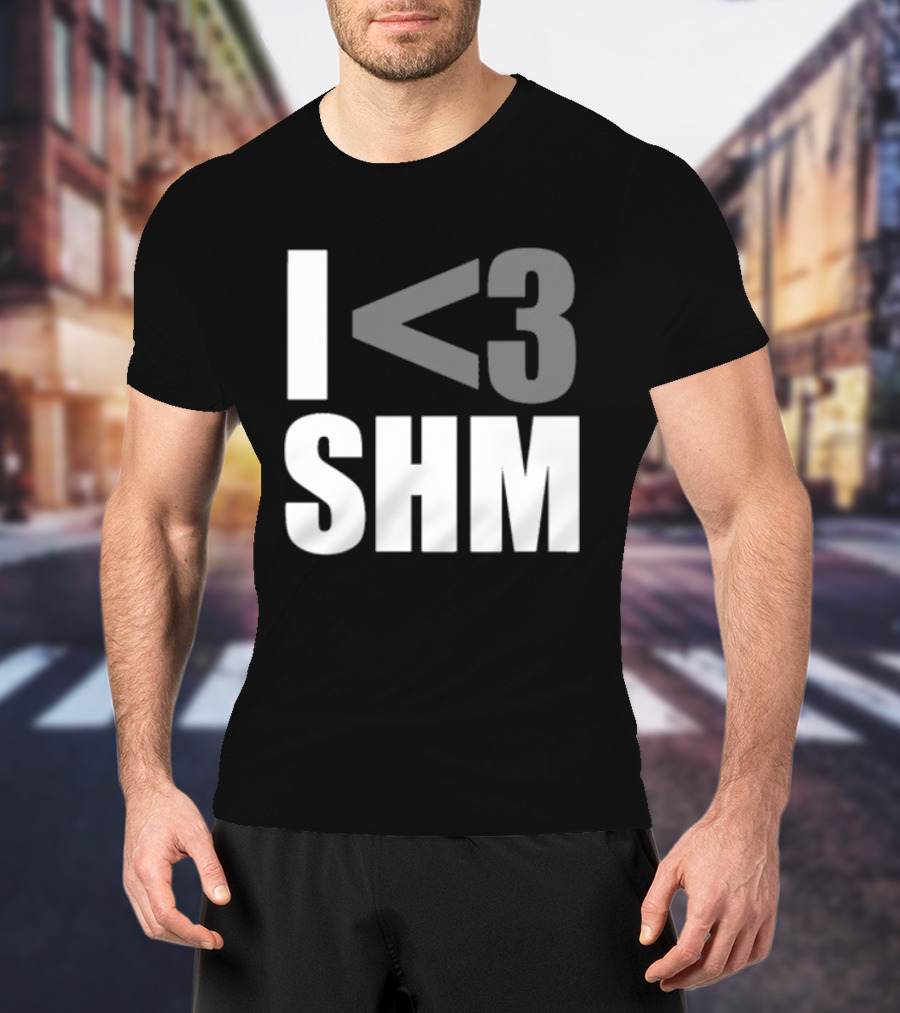 I Love Swedish House Mafia SHM Enthusiast Black T-Shirt