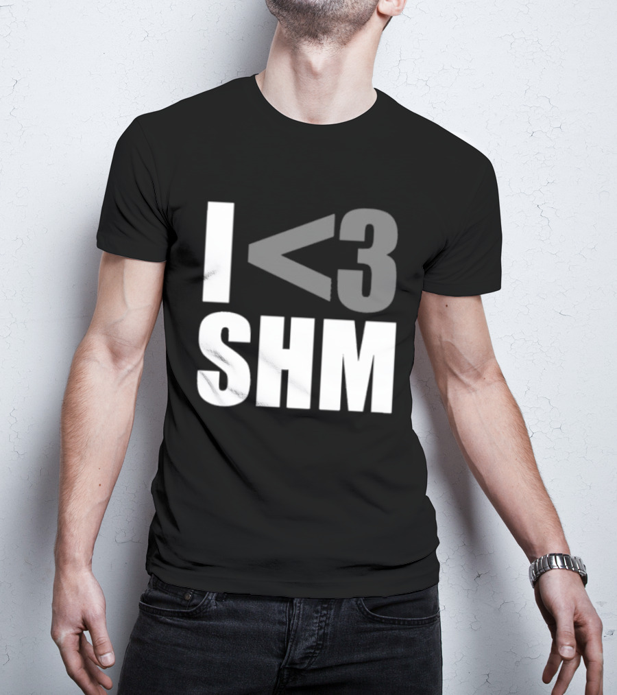 I Love Swedish House Mafia SHM Enthusiast Black T-Shirt