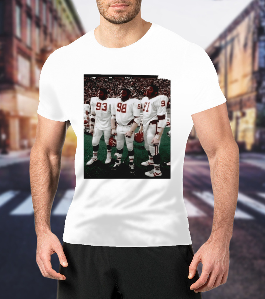 Oklahoma Sooners Football Players 93 98 91 On Field Sports Team Fan Gear T-Shirt