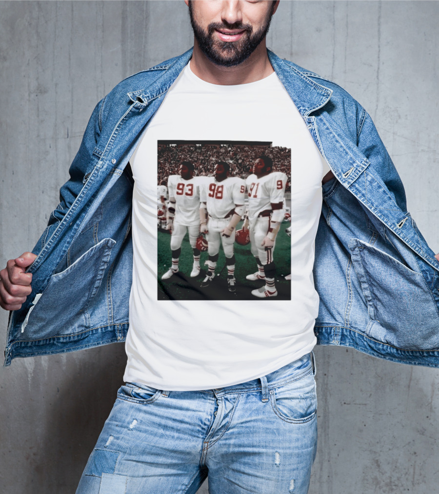 Oklahoma Sooners Football Players 93 98 91 On Field Sports Team Fan Gear T-Shirt