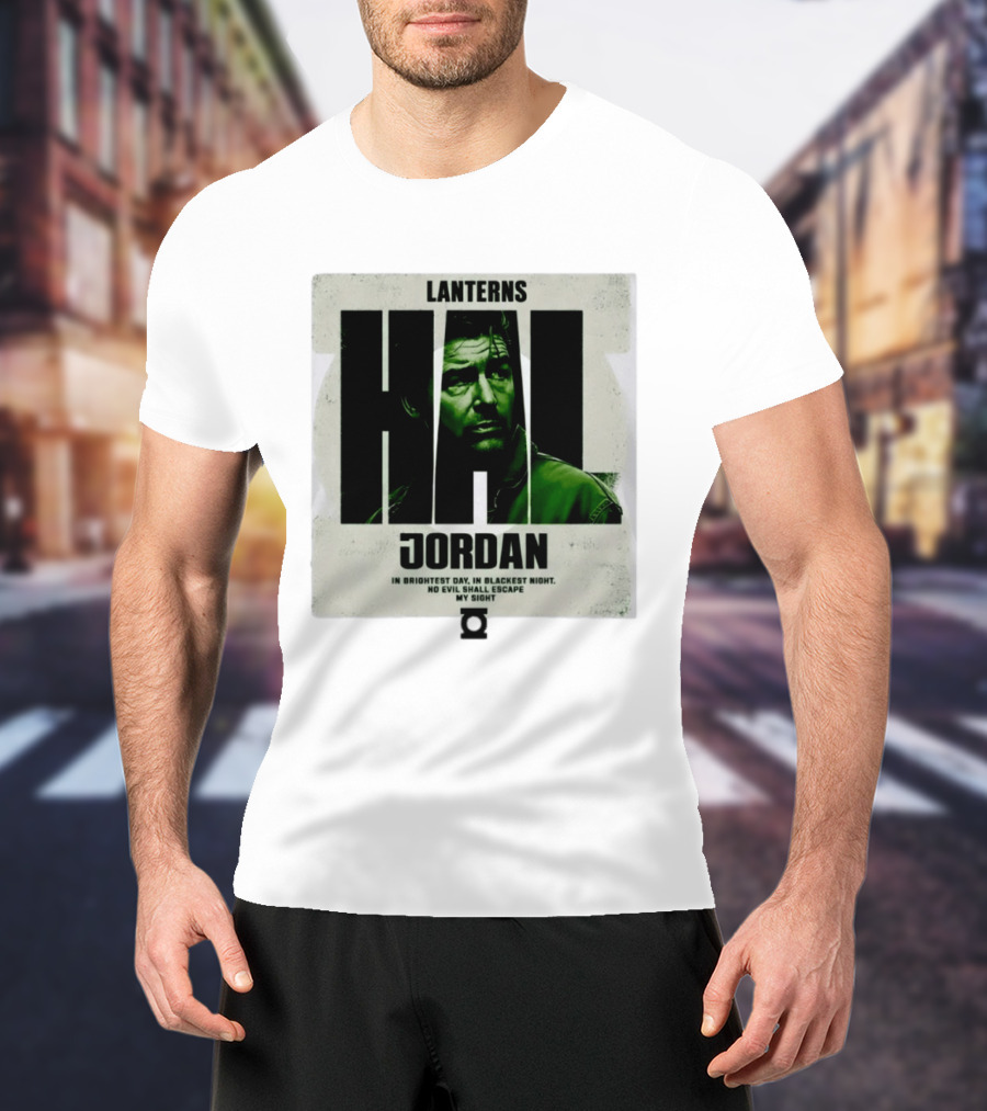 Hal Jordan Lanterns In Brightest Day In Blackest Night No Evil Shall Escape My Sight T-Shirt