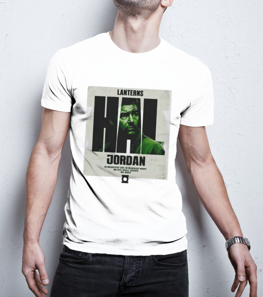Hal Jordan Lanterns In Brightest Day In Blackest Night No Evil Shall Escape My Sight T-Shirt