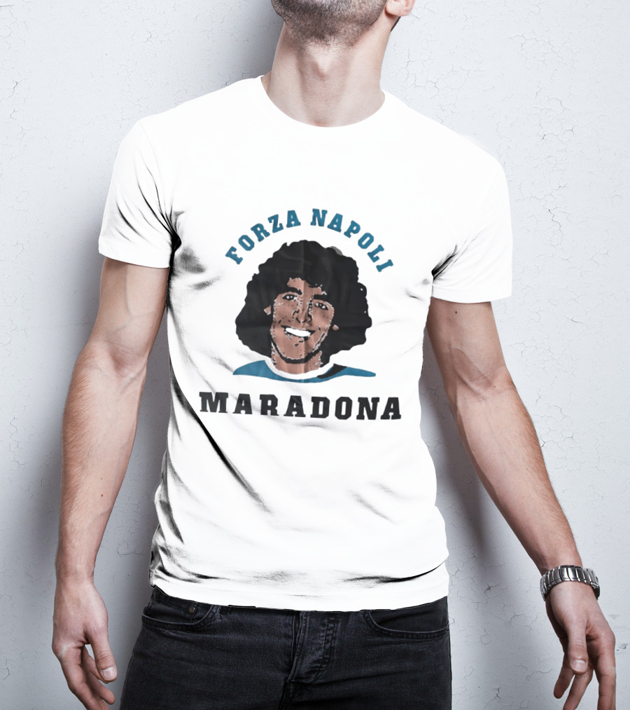 Forza Napoli Maradona Football Legend T-Shirt