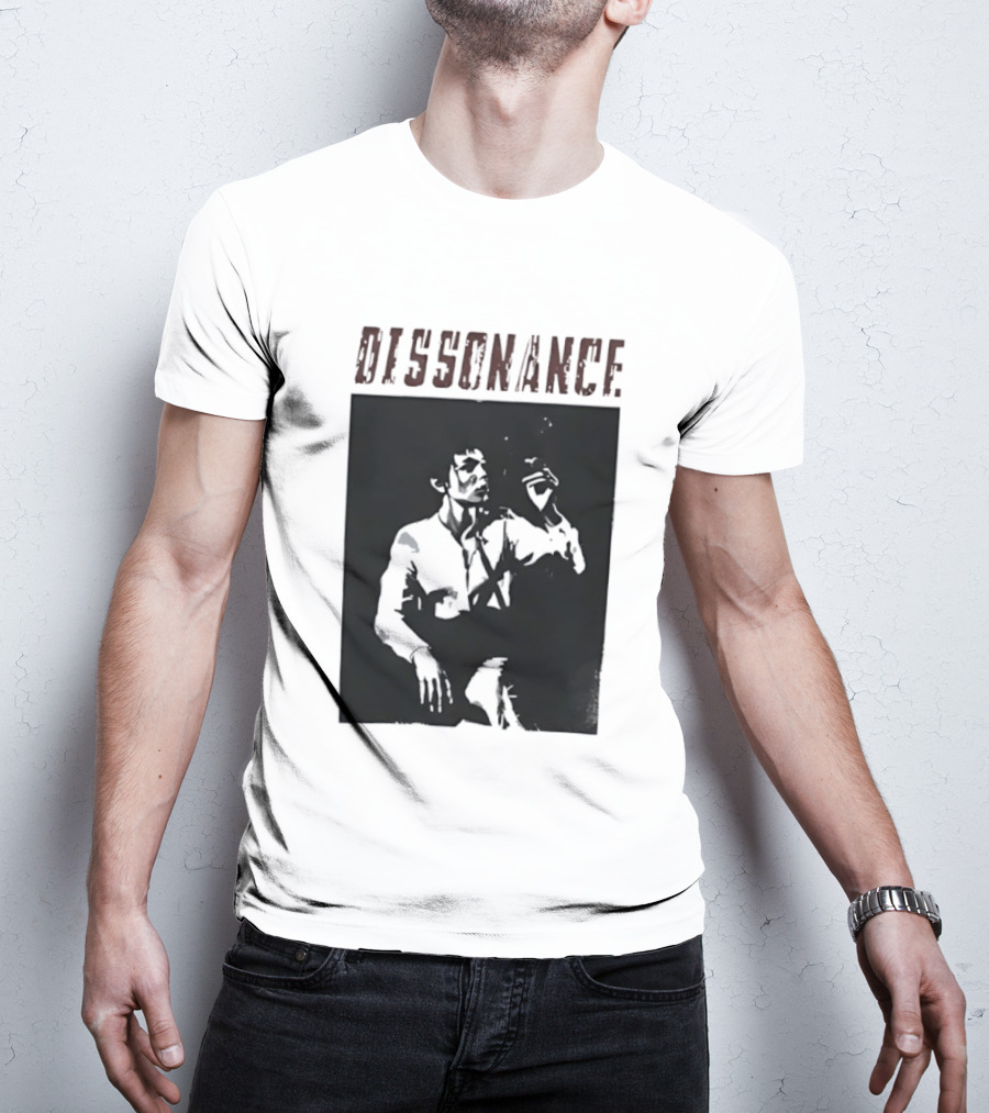 Dissonance Bruce Lee Distressed T-Shirt