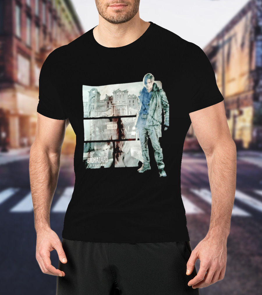 Leon S Kennedy Biohazard Requiem Raccoon City Survival Horror Game Series T-Shirt