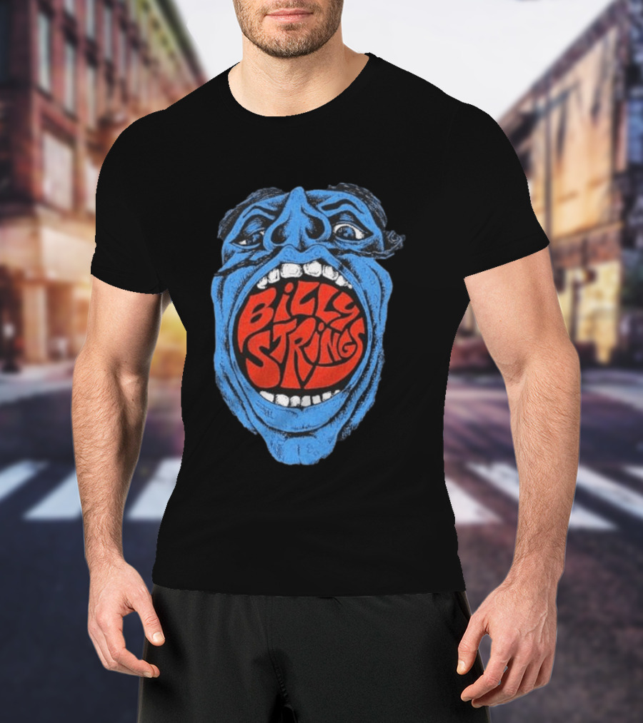 Billy Strings Ionia Freak Fair 2026 Big Face I'm A Freak For Bluegrass T-Shirt