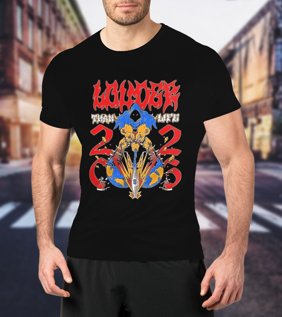 Louder Than Life 2026 Explosion And Globe Imagery Festival Louisville KY September 17 20 T-Shirt