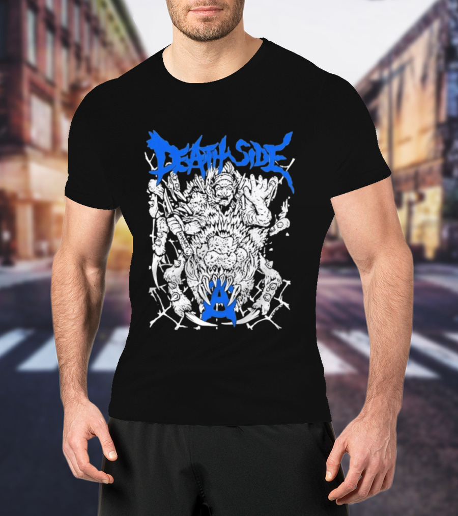 Death Side Band Hardcore Punk Anarchy Monster T-Shirt