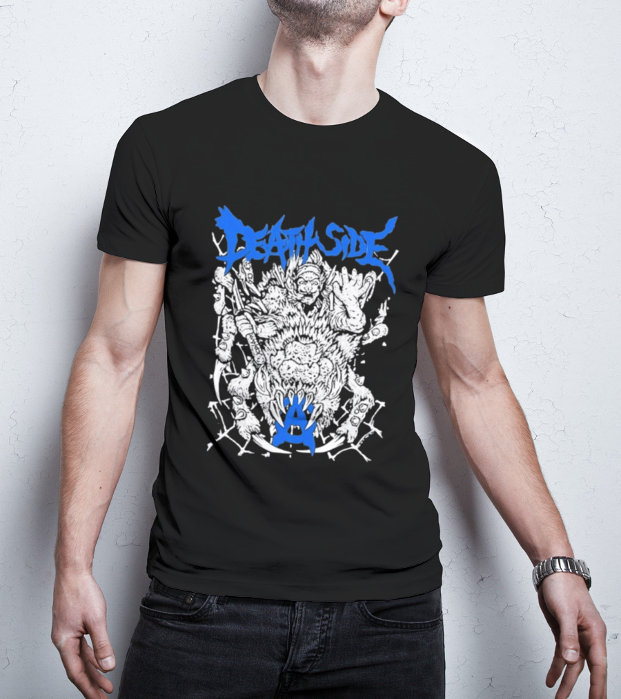 Death Side Band Hardcore Punk Anarchy Monster T-Shirt