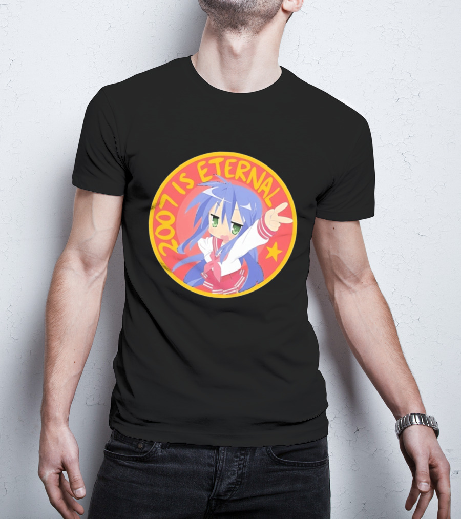 Konata Izumi 2007 Is Eternal Lucky Star Anime T-Shirt
