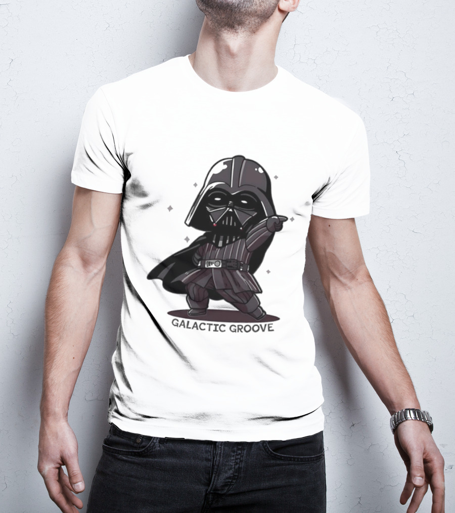 Star Wars Darth Vader Galactic Groove Chibi T-Shirt