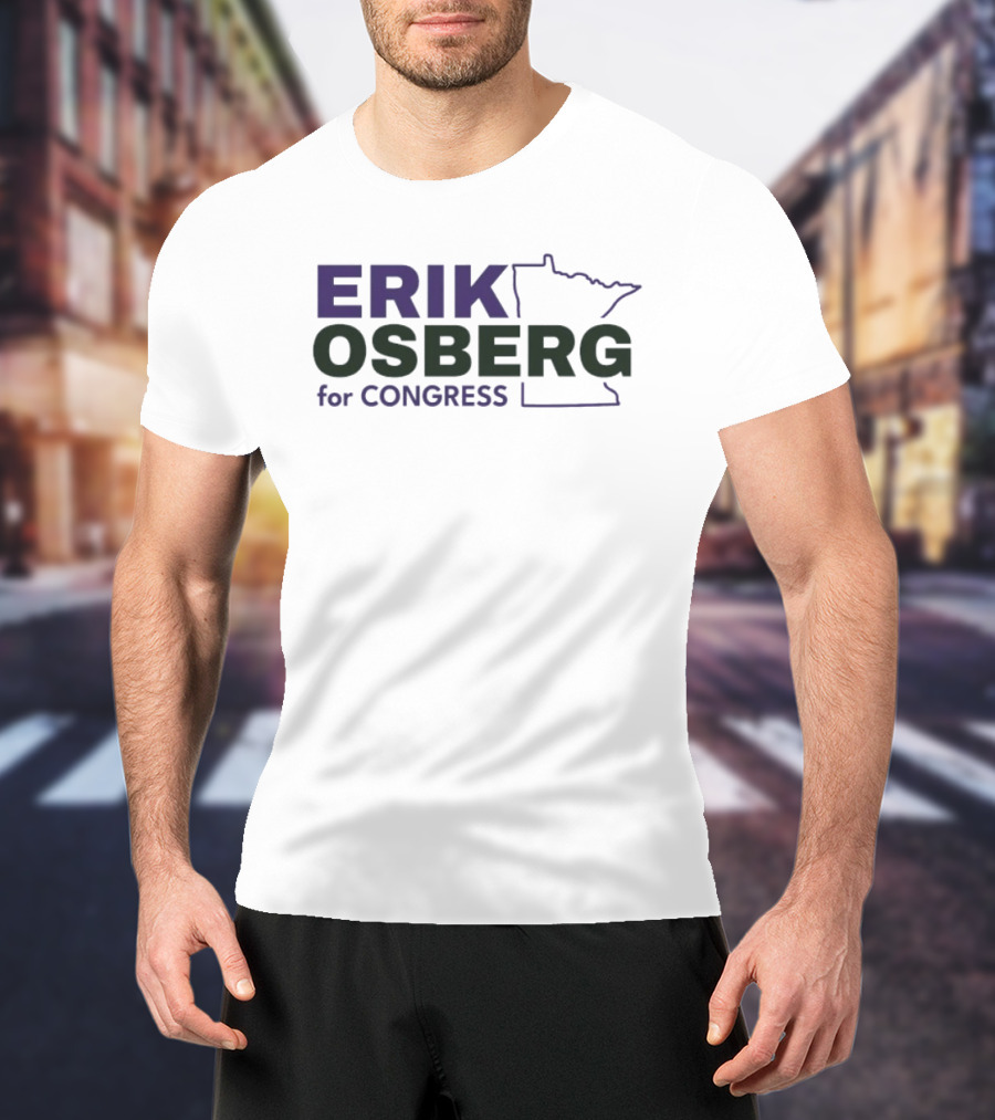 Erik Osberg For Congress 2026 Minnesota Campaign T-Shirt