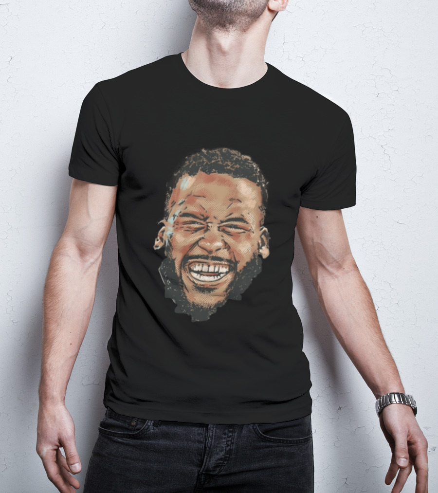 Aaron Donald 99 Halftone Stylized Caricature T-Shirt