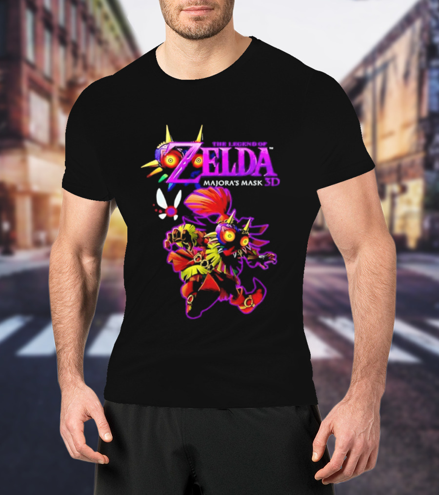 The Legend Of Zelda Majora's Mask 3D Skull Kid T-Shirt